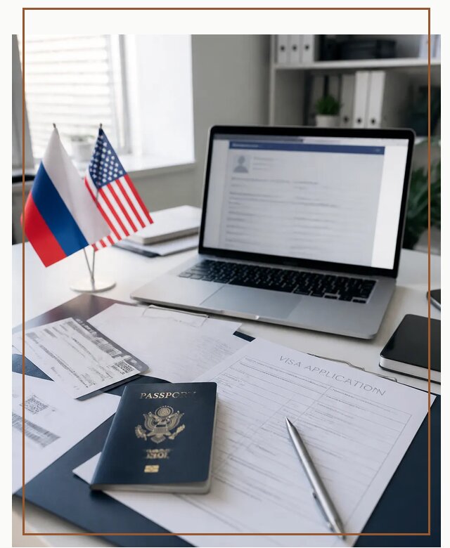 Оформление визы в США для туристов и бизнеса в Сибае