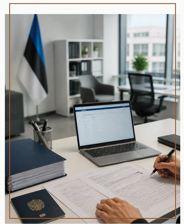 Оформление ВНЖ в Эстонии для переезда и легального проживания в Сибае